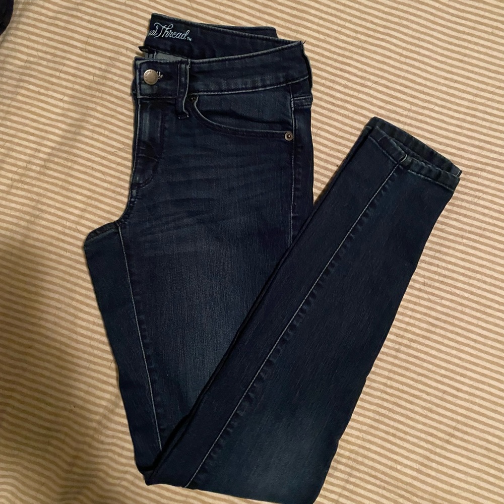 Universal Thread denim skinny jeans, nwot